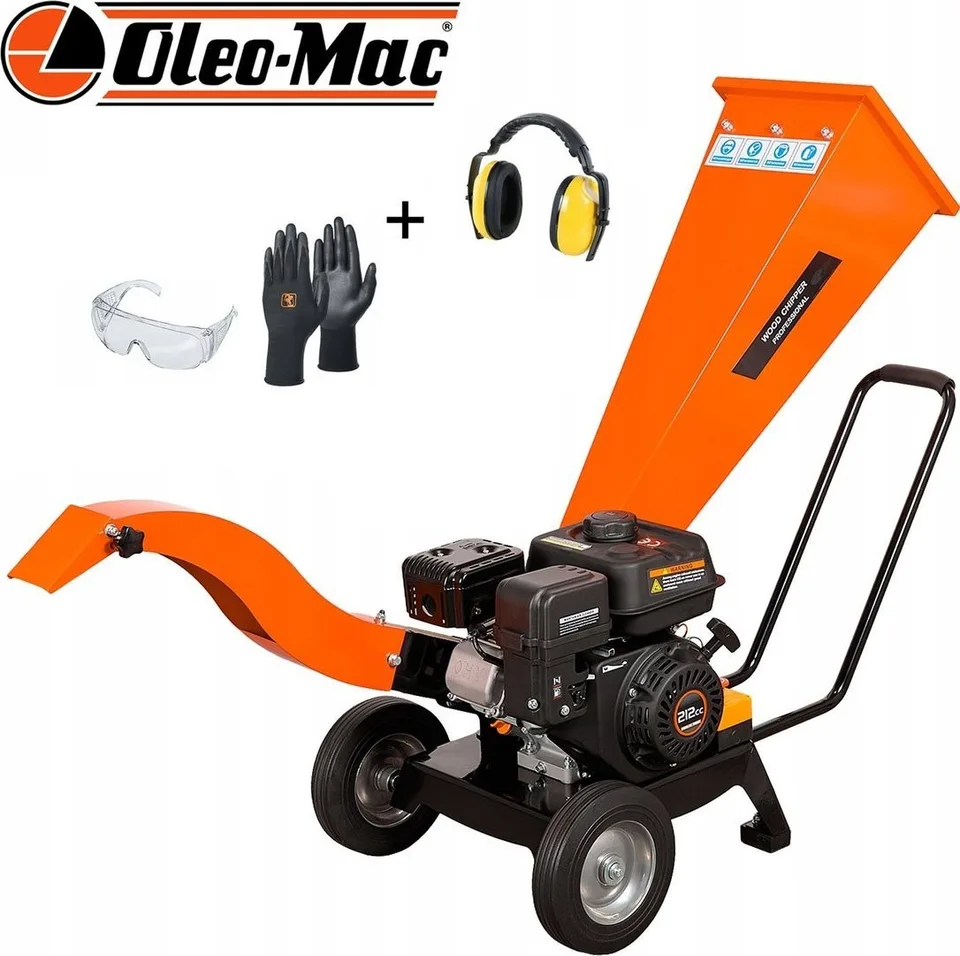 Oleo-Mac OLEO MAC OM-LINE RDR60 Benzin-Häcksler, Häcksler für Äste bis 6 cm / 7 PS OO-OTHRDR60 – OFFIZIELLER VERTRIEB