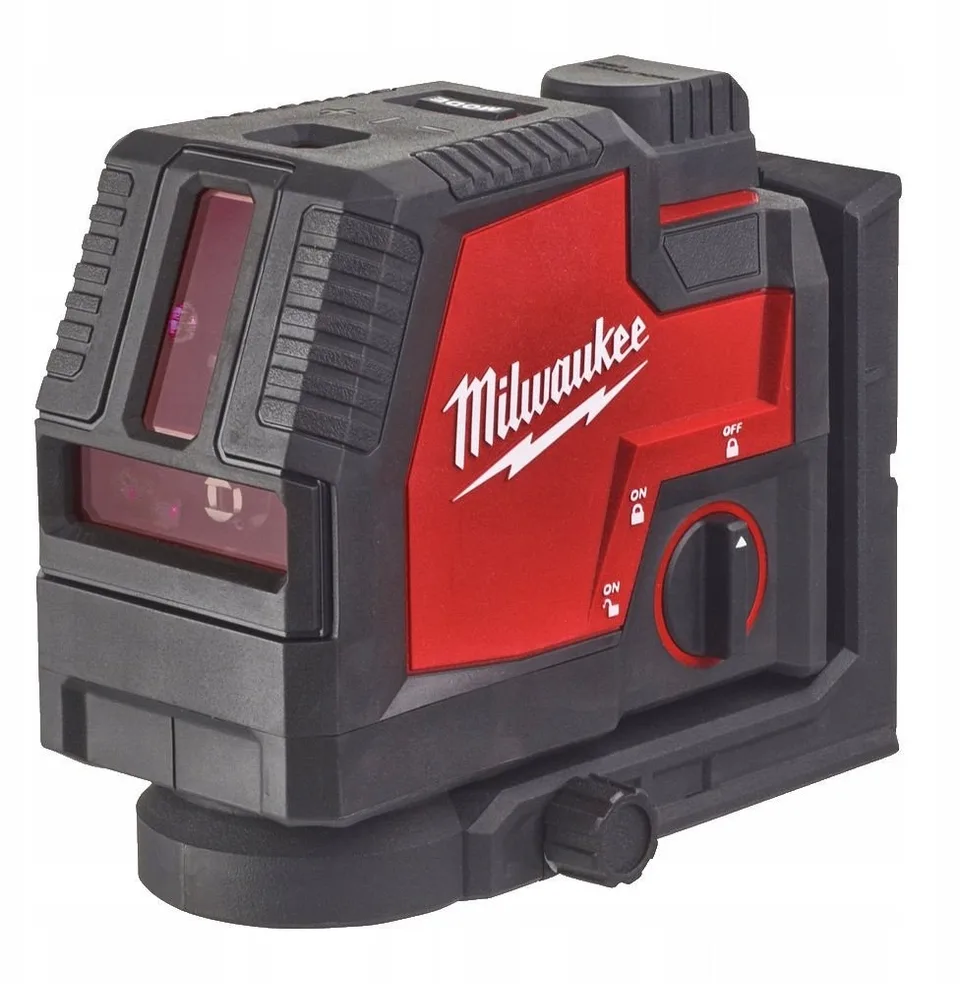 MILWAUKEE. CROSS LASER L4CLLP-301C + LOT 30 m GRÜN BATTERIE USB %%%