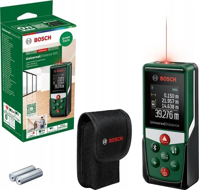 Laser-Entfernungsmesser von Bosch: BOSCH RANGE FINDER UNIVERSAL DISTANCE 50C