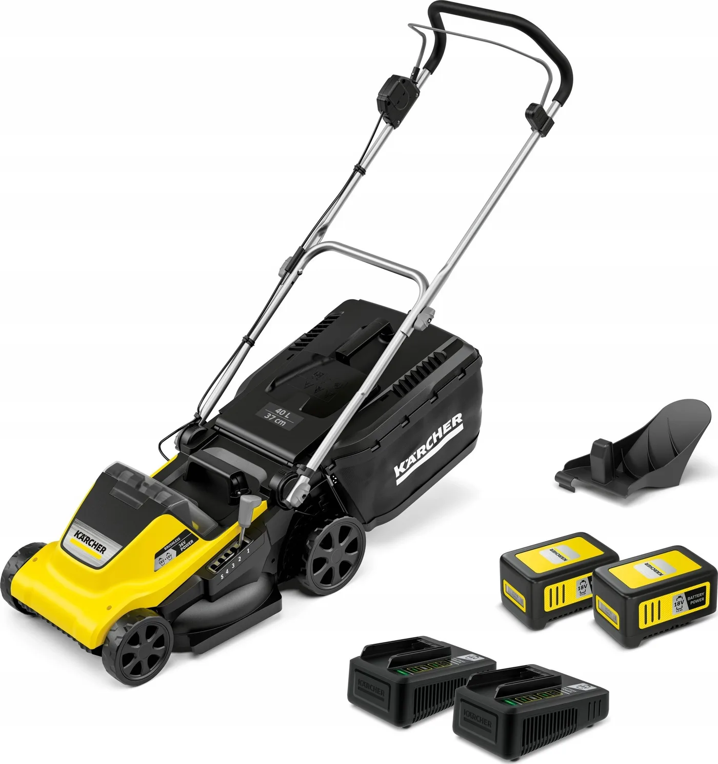Kärcher Akku-Rasenmäher LMO 4-18 Dual Battery Set 1.445-421.0