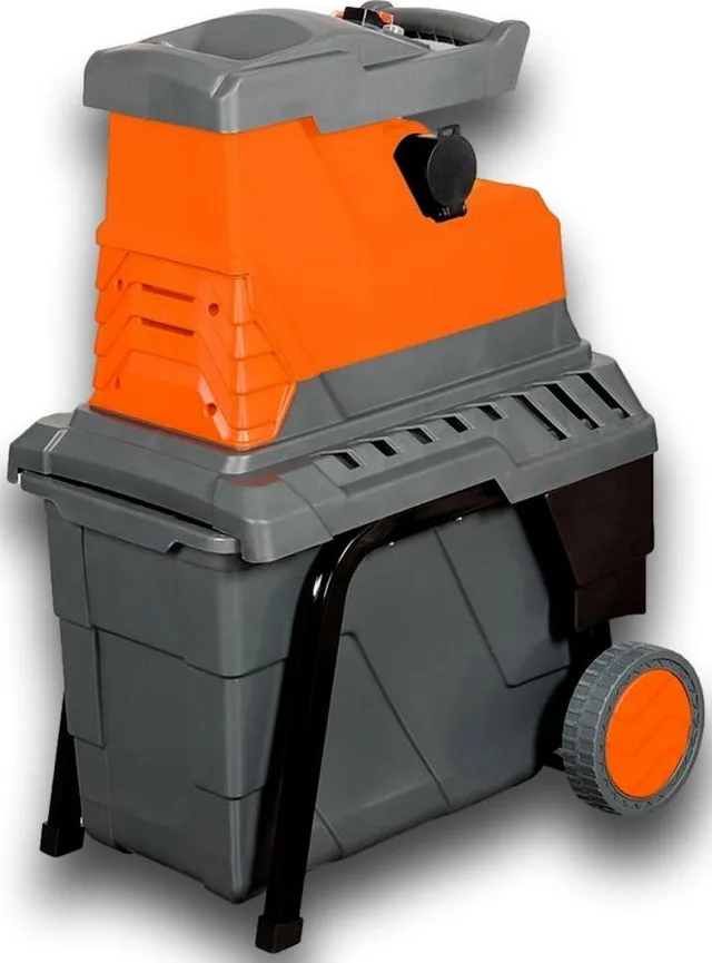 Oleo-Mac OLEO-MAC OM-LINE ELS 2800 Elektrischer Häcksler mit Zahnradfräse für Fräsmesser – Häcksler / Asthäcksler 2800 W / 45 mm