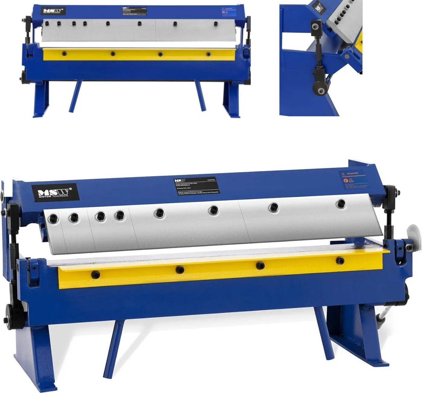 MSW Segment-Tischbiegemaschine für Bleche von 1 mm bis 610 mm Segment-Tischbiegemaschine für Bleche von 1 mm bis 610 mm