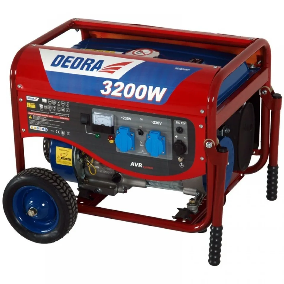 Dedra DEGB3600K 3200-W-Einphasen-Stromaggregat