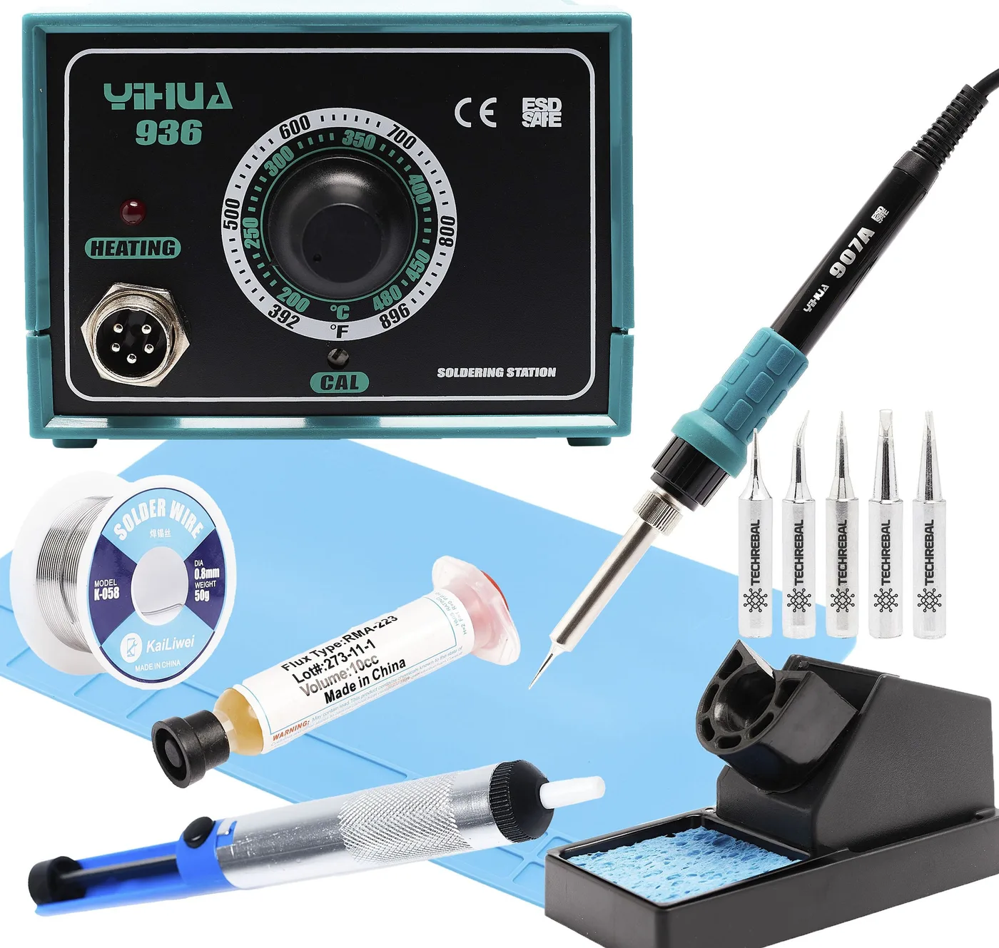Techrebal Lötstation Yihua 936 + KIT23