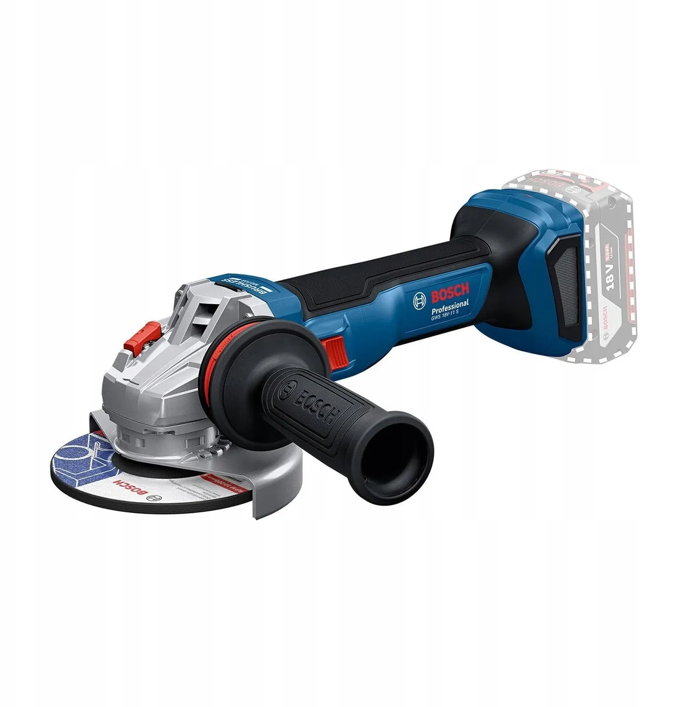 BOSCH.Winkelschleifer 125 mm GWS 18V-11 S SOLO
