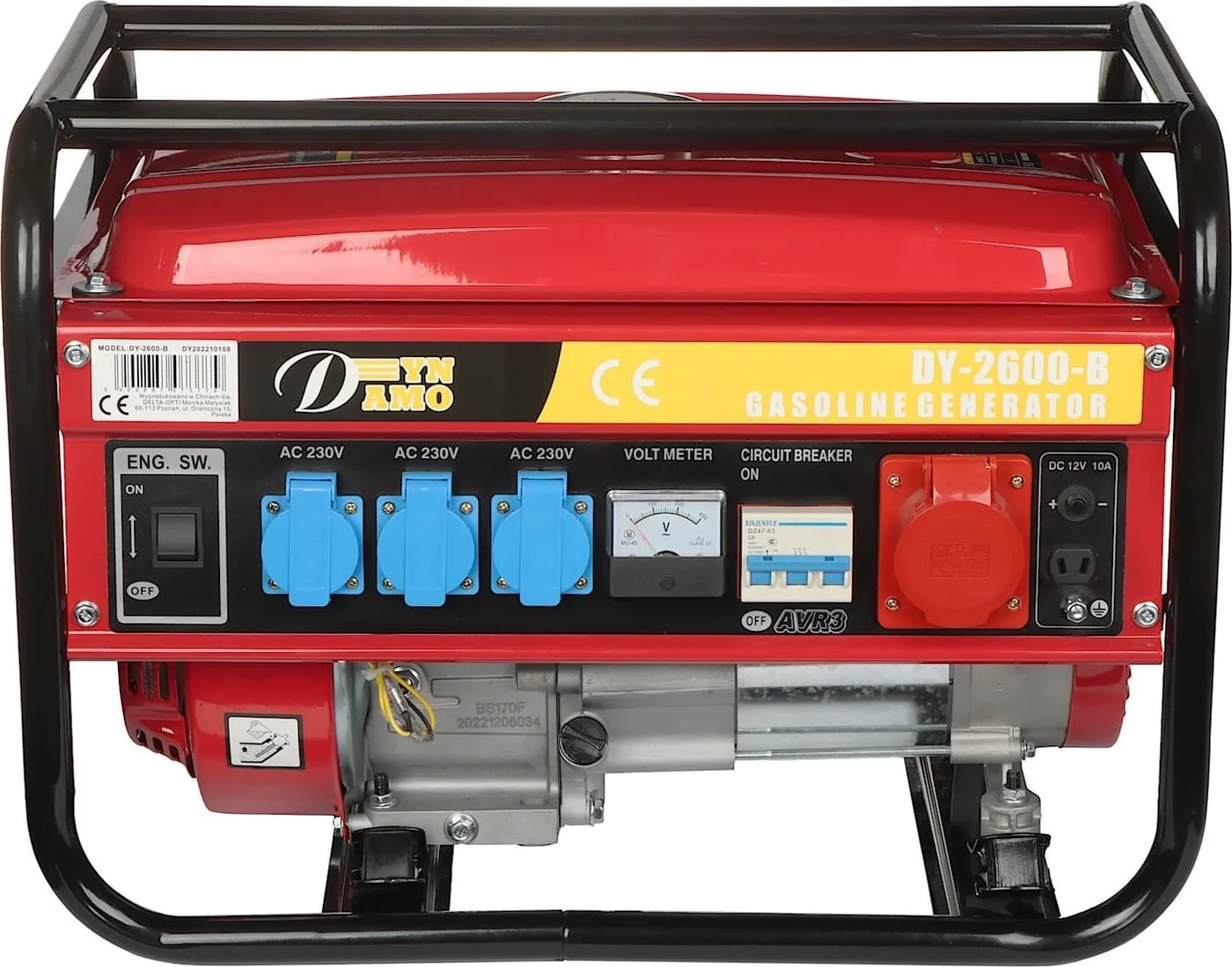 Delta-Stromaggregat DY-2600-B 2600 W Dynamo