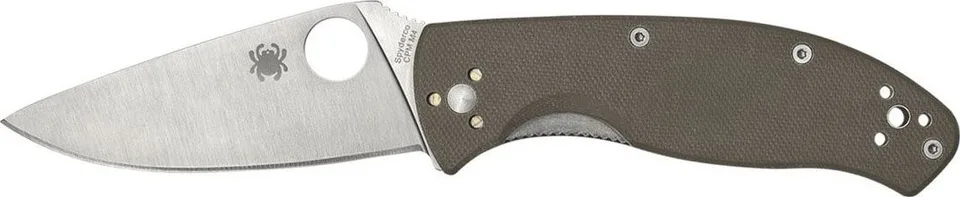 Spyderco Spyderco TENACIOUS G-10 BRAUN CPM M4 PLAIN C122GBNM4P