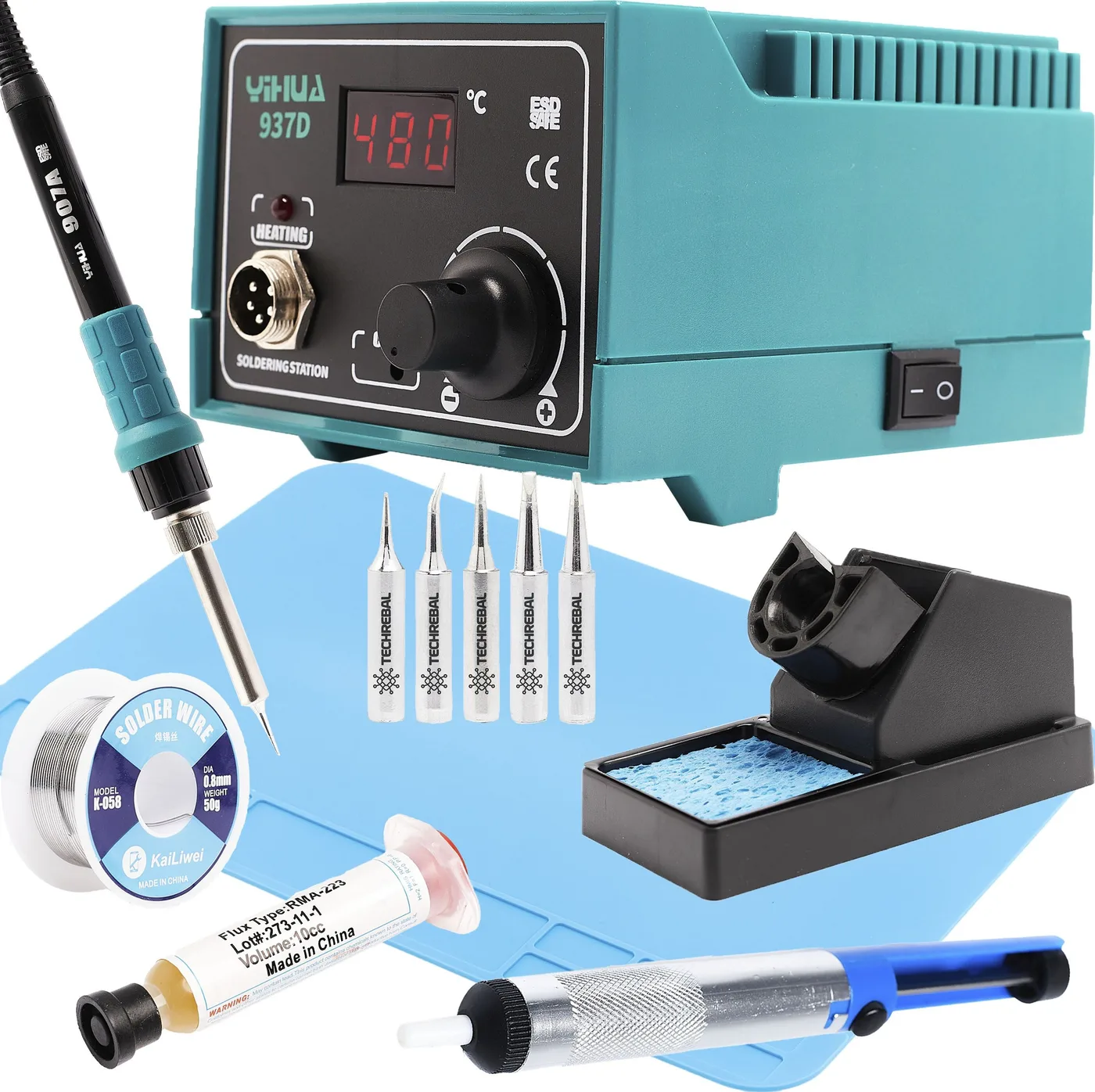 Techrebal Lötstation YIHUA 937D + KIT23