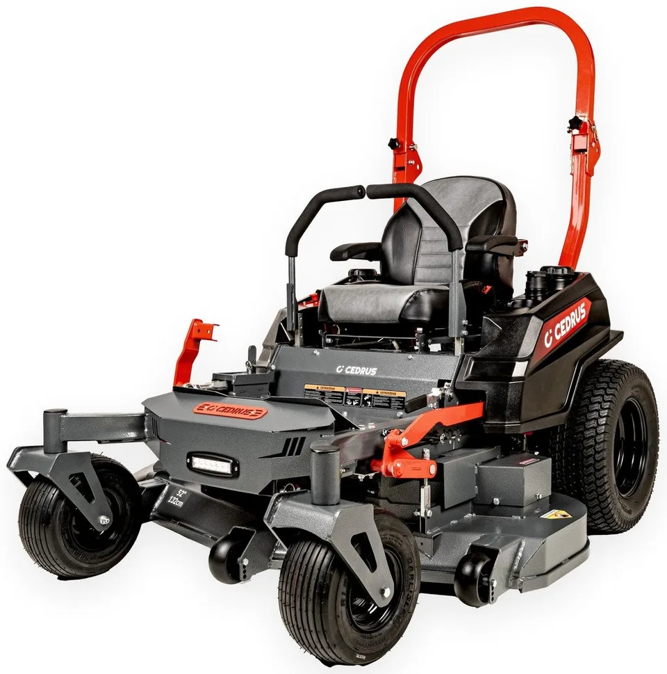 Cedrus C-Trac Z132 52 Zero-Turn-Gartentraktor, selbstfahrender Benzin-Rasenmäher, Zero-Turn, 132 cm, 27 km/h, Loncin