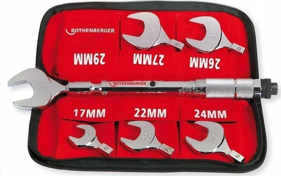 Rothenberger Drehmomentschlüssel-Set ROTHENBERGER 17–29 mm