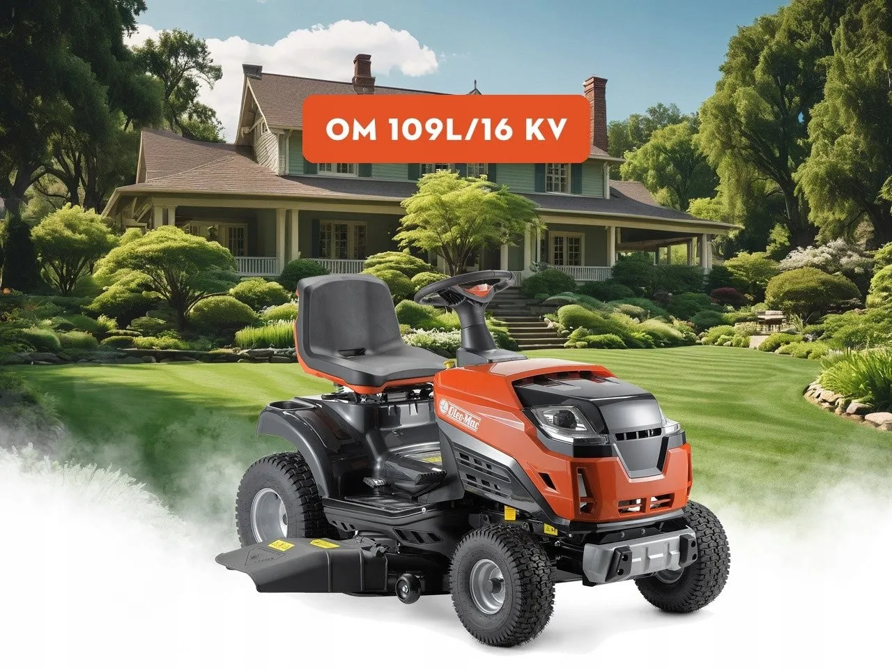 OLEO-MAC TRACTOR TRUCK OM109L/19 KV...108 cm, 19 PS