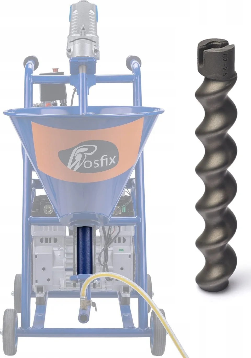 Rosfix HQ SATOR + Rotor für die Verputzmaschine ROSFIX BLUE DRAGON BD57 BD41