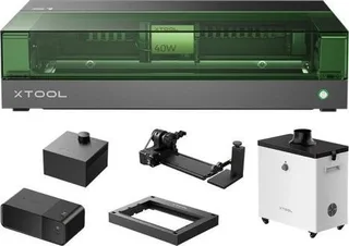 xTool 2-in-1-Lasergravierer xTool S1 40 W – All-in-One-Set (Schwarz)