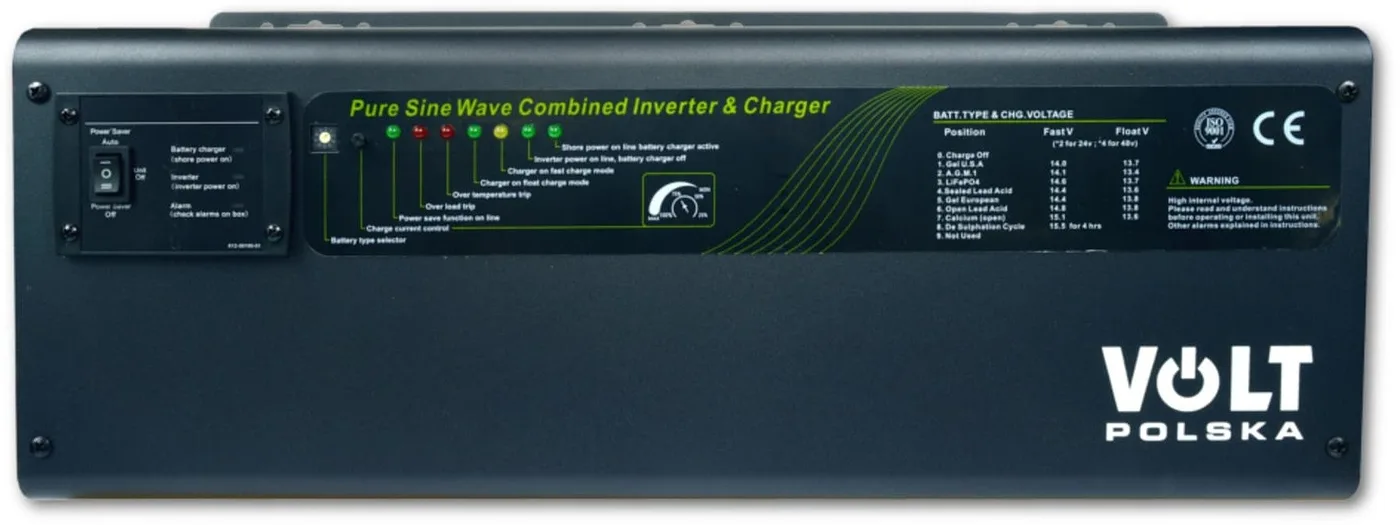 Wechselrichter VOLT POLSKA Power Sinus 6 kW 24 V 6000 W/18000 W