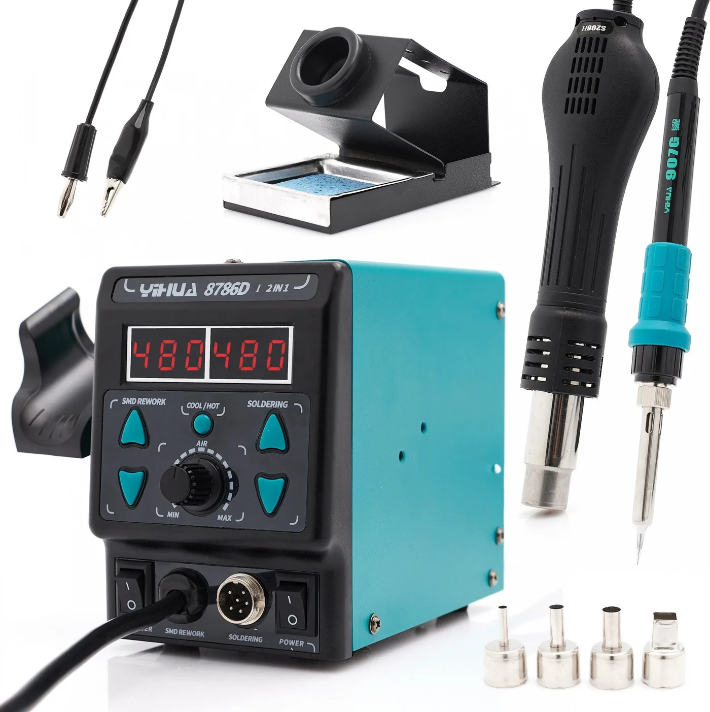 Techrebal LÖTSTATION 8786D-I LÖTSTIFT-SET XL 3-in-1