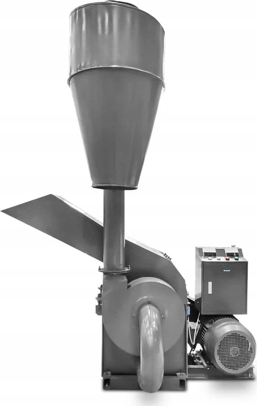Wiesenfield Schlagmühle – Zerkleinerer für Getreide, Sägemehl und Pellets, 1800 kg/h, 22 kW