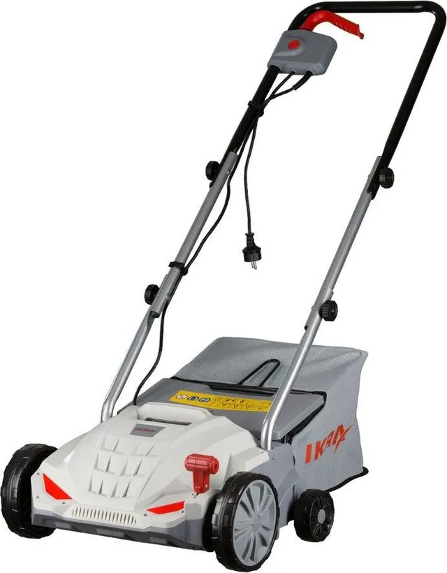 Ikra Mogatec IEVL 1532 Rasenvertikutor und -belüfter 2-in-1 + 2 Walzen, Leistung 1500 W