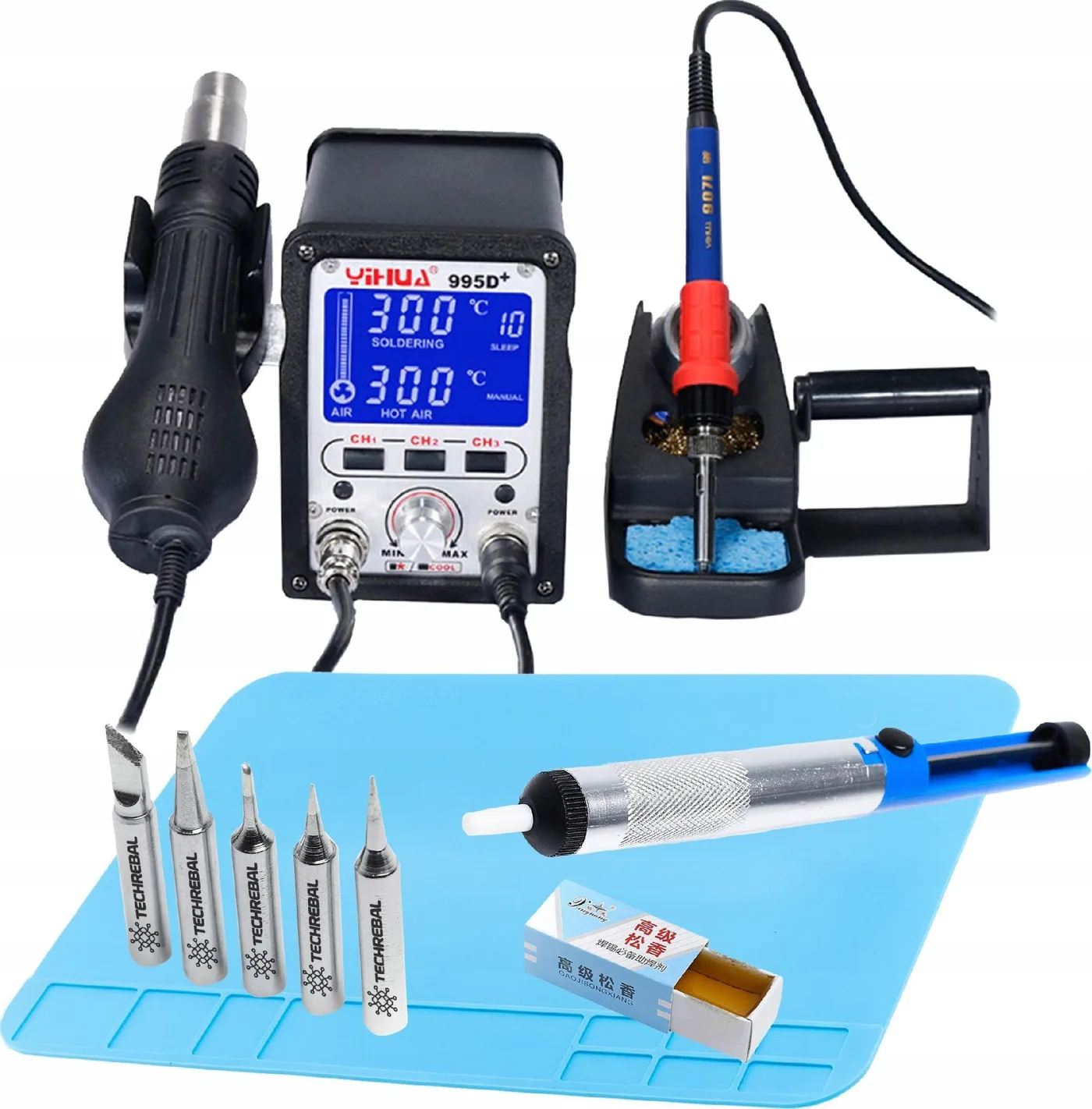 Techrebal Lötstation YIHUA 995D+ +KIT25