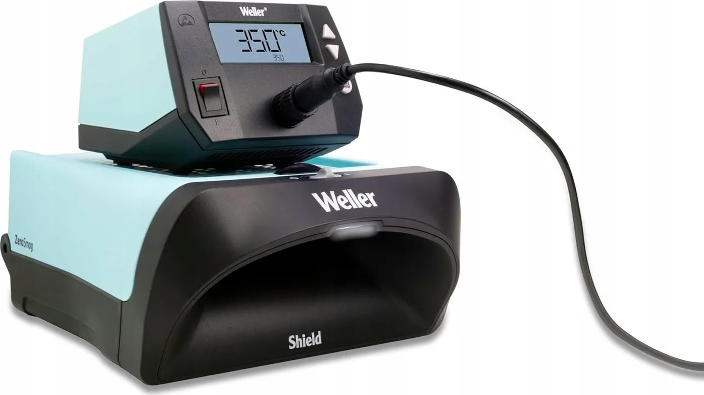 Weller Weller T0053298391 Lötstation WE1010 und Zero Smog-Schutzhüllen-Set 70 W