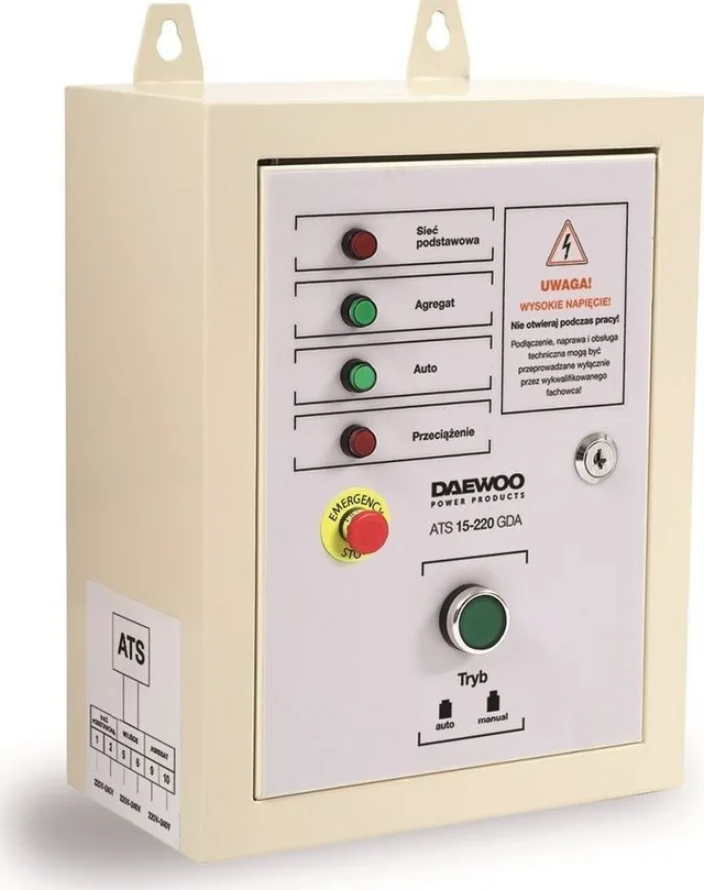 Daewoo DAEWOO ATS 15-220GDA ATS-Steuermodul für Stromaggregate