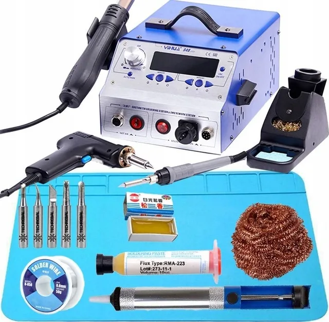 Techrebal YIHUA 948-II Station + KOMPLETT-PAKET