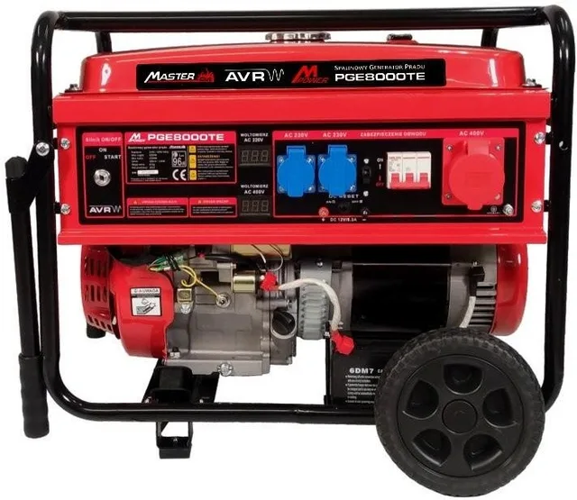 Mastercut Pge8000Te Stromaggregat, 6,5 kW, 230/400 V, 18 km, Estart