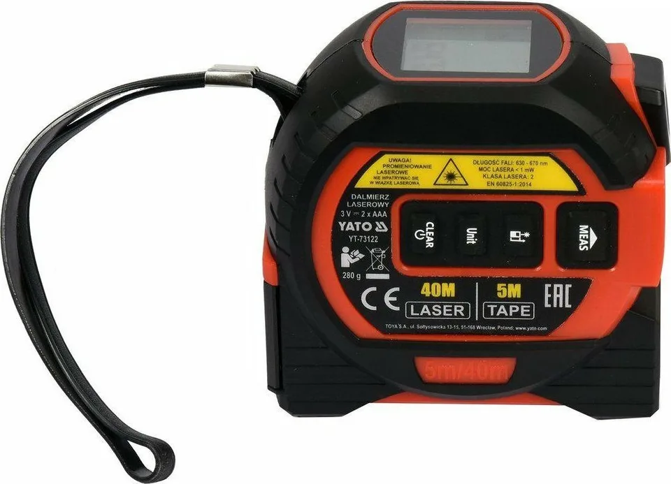 Laser-Entfernungsmesser Yato YT-73122