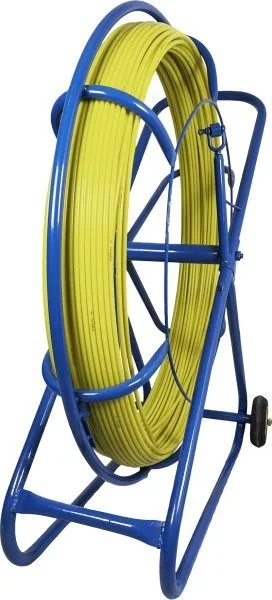 Q-Lantec FRP-Faserglas-Zugstange für Kabel Ø 10 mm, 250 m, mit Rollen von Q-LANTEC