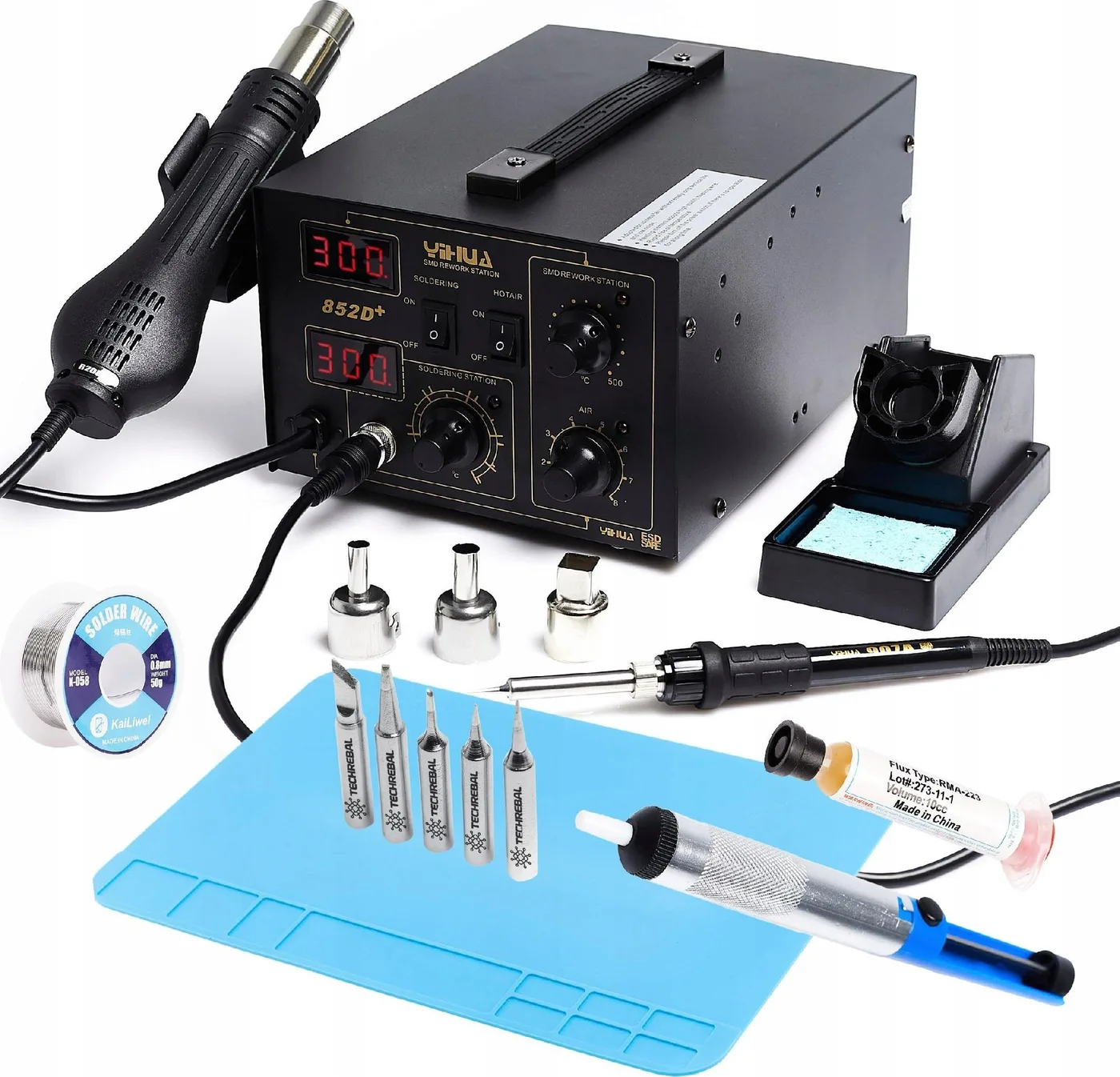Techrebal 2-in-1-Station YIHUA 852D+ +KIT23