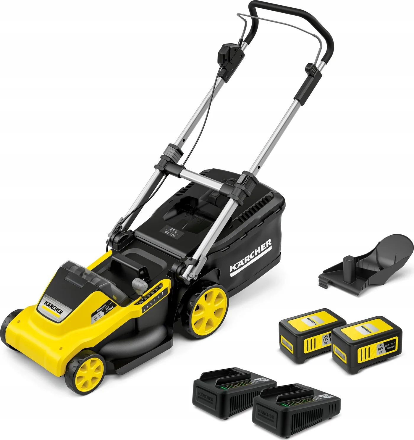 Kärcher Akku-Rasenmäher LMO 5-18 Dual Battery Set (1.445-431.0)