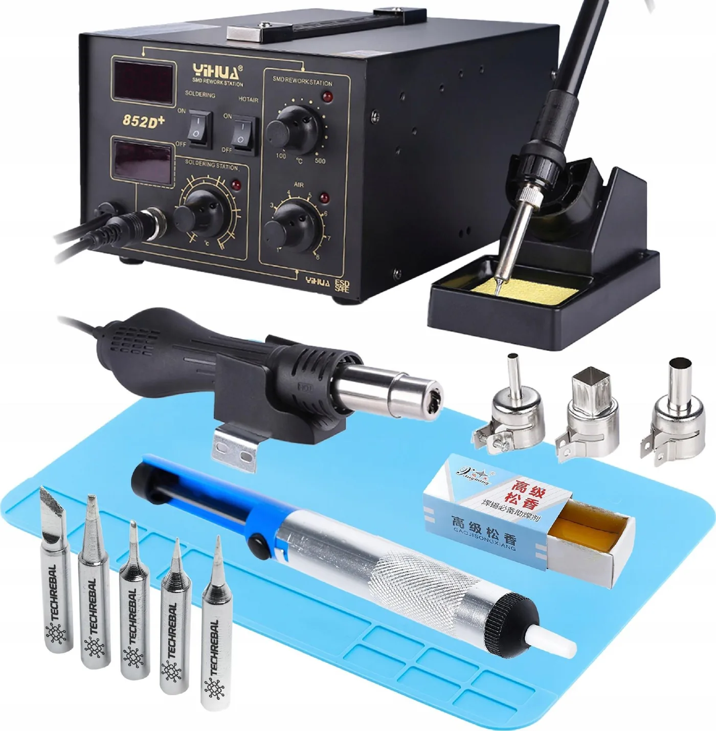 Techrebal Lötstation 852D+ KIT25