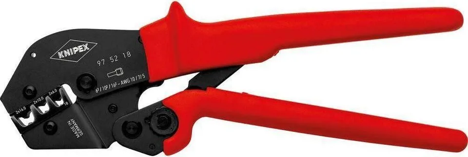 Knipex Hebelzange zum Biegen von Kabelmuffen Twin 2x6, 2x10 und 2x16 mm²