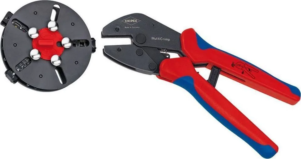Knipex Hülsenpresszange mit Wechselmagazin MultiCrimp KNIPEX 97 33 01