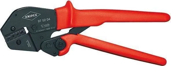 Knipex Crimpzange mit drei Crimpbacken, Knipex 97 52 04