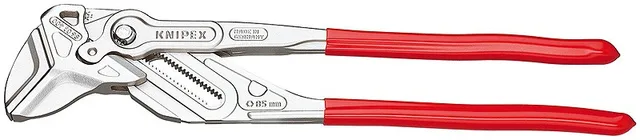 Knipex Verstellzange und Schraubenschlüssel in einem Werkzeug, 400 mm, PVC (86 03 400)