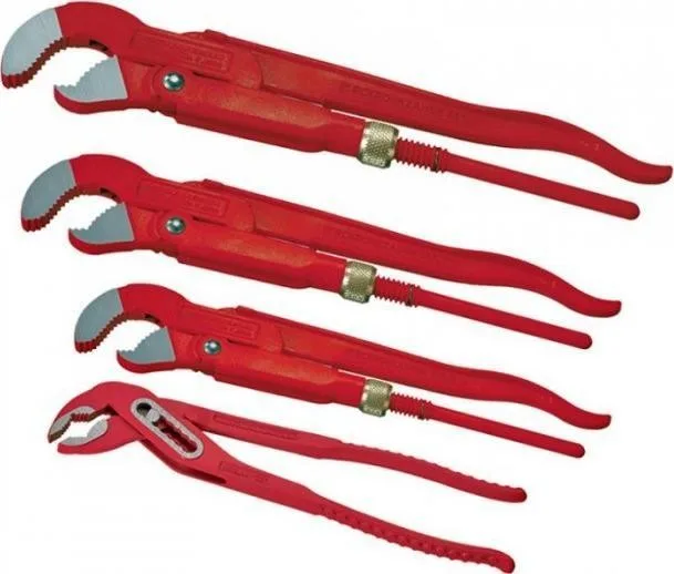 Rothenberger Schwedenschlüssel-Set 1", 1½", 2" + SP10-Schlüssel