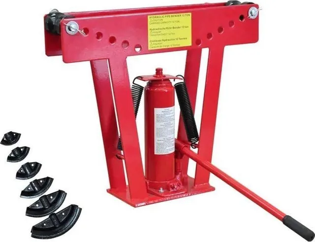 vidaXL Hydraulische Rohrbiegemaschine, mit 6 Einsätzen (140210)