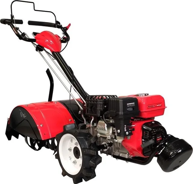 Motorhacke MasterCut MASTERCUT HSDT1060 – Selbstfahrende Motorhacke mit Benzinantrieb und Kultivator, 7 PS / 60 cm