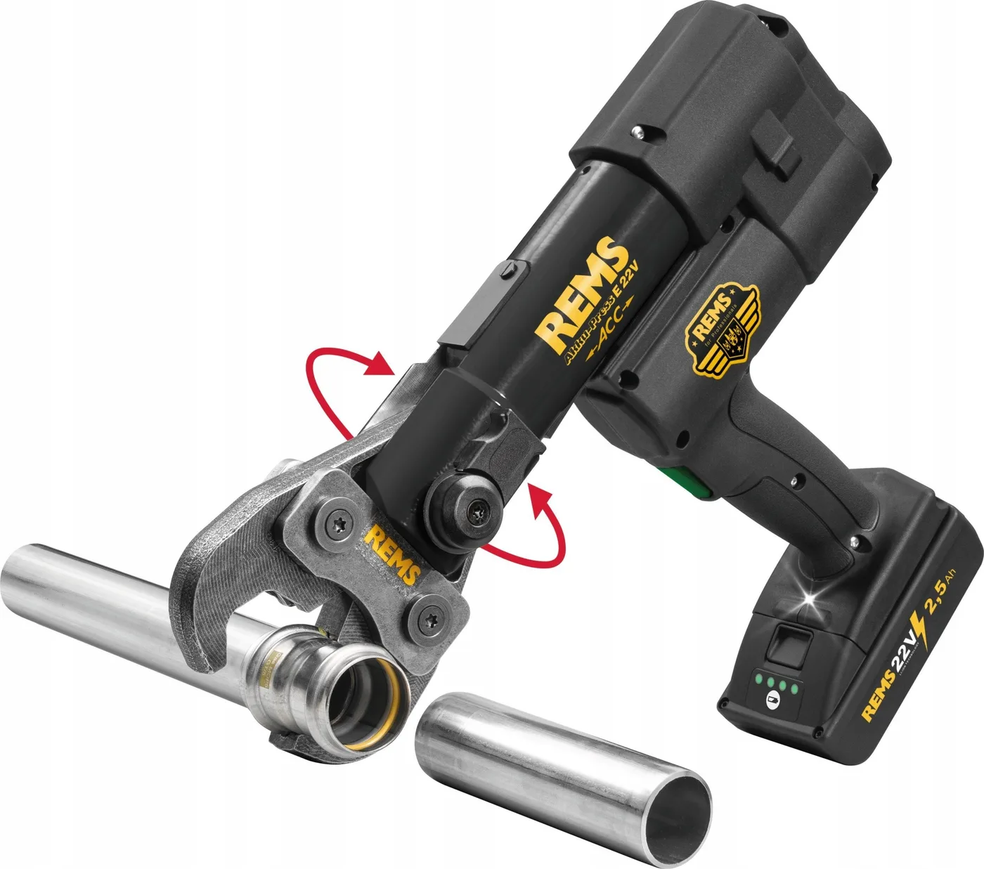 Rems Akku-Rohrpressgerät REMS Akku-Press E 22V ACC