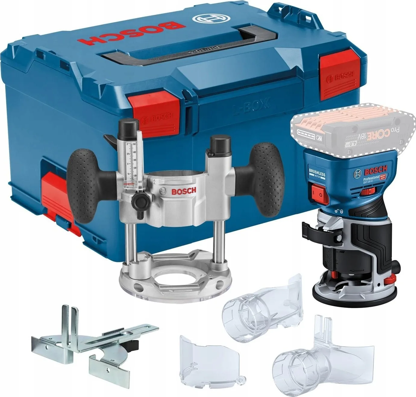 BOSCH.EDGE FRÄSMASCHINE GKF 18V-8 SOLO SET LB