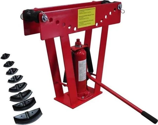 vidaXL Hydraulische Rohrbiegemaschine mit 8 Einsätzen (140211)