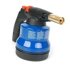 Idealgas Lötlampe für Kartuschen + 4 Kartuschen (IFFLA3PM4)