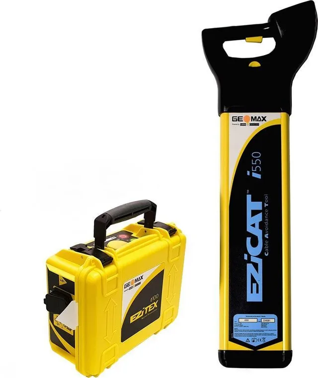 GeoMax Ortungsgerät für unterirdische Leitungen GeoMax EziCat i550 mit Sender EziTex t100
