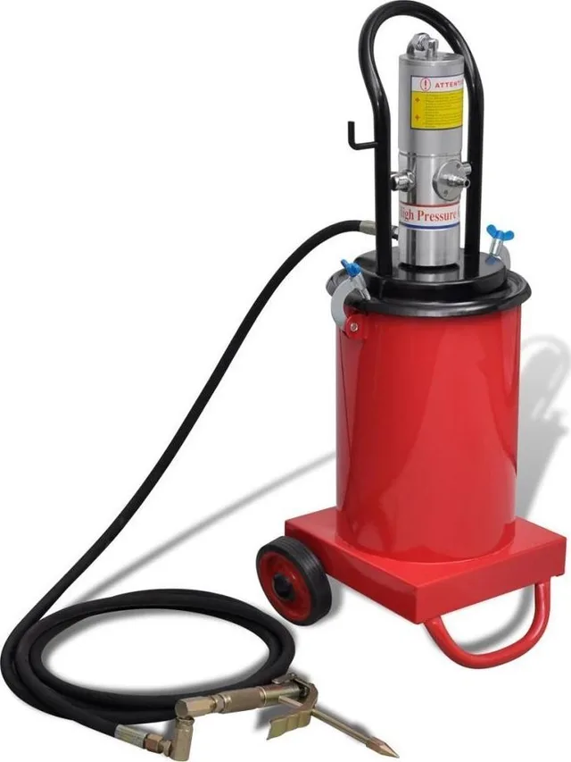 vidaXL Pneumatisch betriebener Öleinspritzer, 12 l