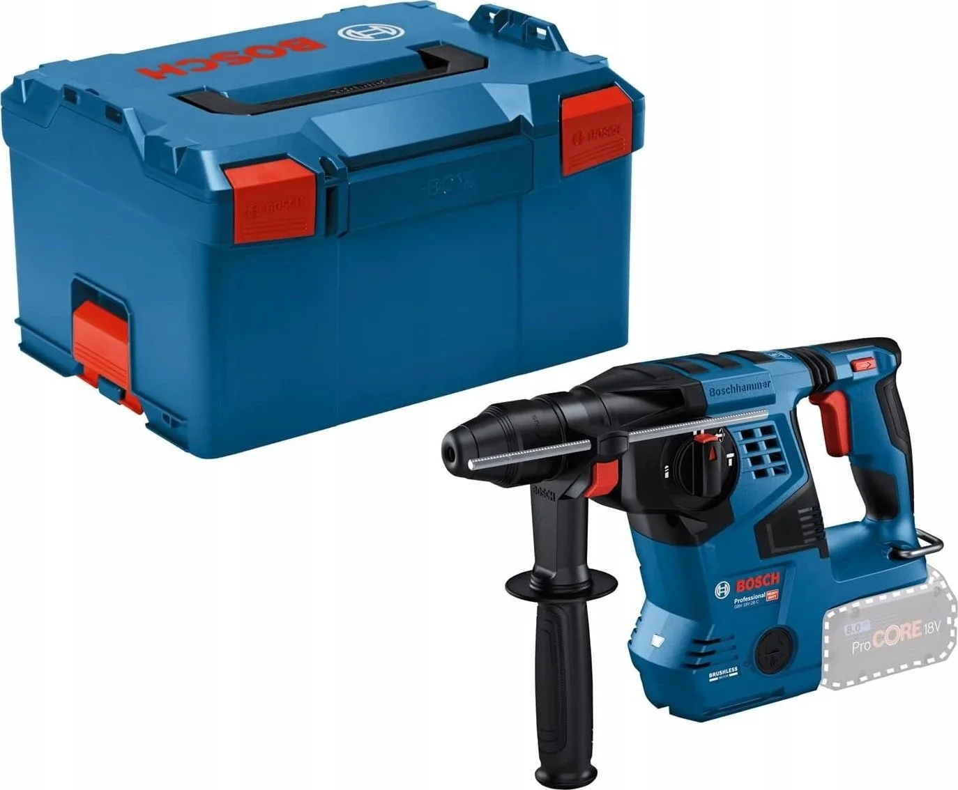 Bosch-Bohrhammer Bosch-Akku-Bohrhammer GBH 18V-28 C Dreh-Schlagbohrhammer L-BOX