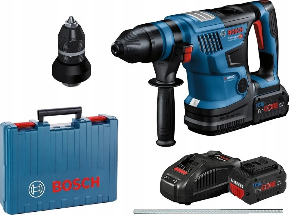 Bosch-Bohrhammer BOSCH GBH 18V-34 CF 2x 8Ah CASE - 0611914002