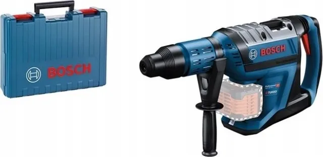 Bosch Akku-Bohrhammer BITURBO GBH 18V-45 C Professional (blau/schwarz, 2x ProCORE18V-Akku 12,0 Ah, Bl