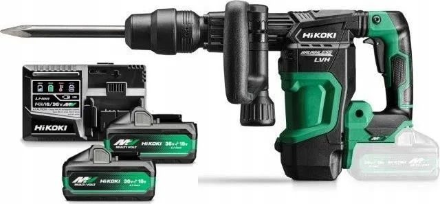 Hikoki-Bohrhammer HIKOKI.36V SDS MAX H3641DAWAZ 6,8 J 2x4,0 Ah BL MULTIVOLT CASE