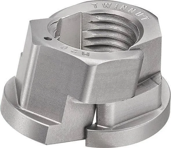 AMF TWINNUT-Mutter mit Flansch 6333S M24 AMF