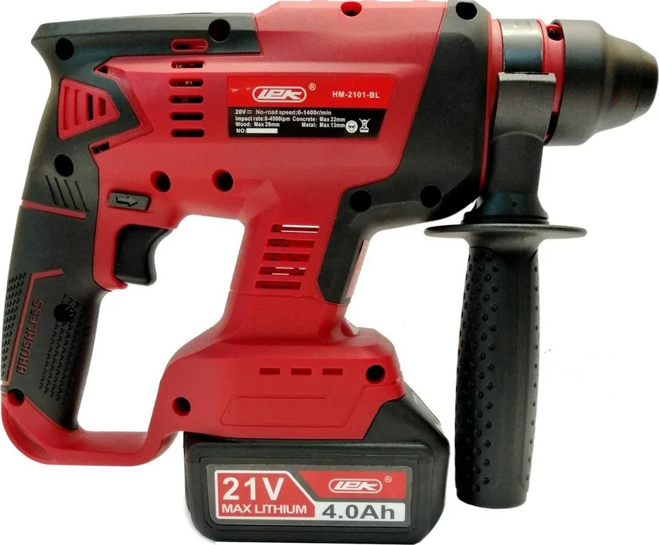 MasterCut MASTERCUT LEK HM-2101-BL Akku-Bohrhammer mit SDS-Schlagfunktion, 21 V Li-Ion